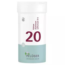 BIOCHEMIE Ploughmans 20 Potassium alumin.sulphur.D 6 Tab, 400 pz