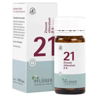 Biochimica Pflueger 21 Zincum chromatum D 6 compresse, 100 pz Biochimica Pflueger 21 Zincum chromatum D 6 compresse, 100 pz