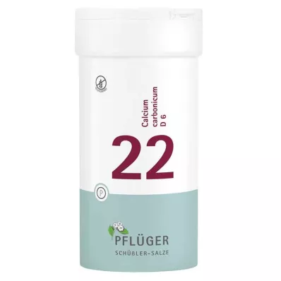 Biochimica Pflueger 22 Calcium carbonicum D 6 compresse, 400 pz Biochimica Pflueger 22 Calcium carbonicum D 6 compresse, 400 pz