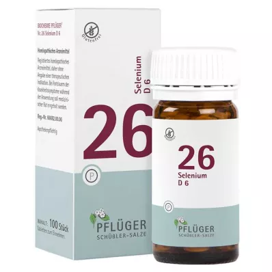 Biochimica Pflueger 26 Selenio D 6 compresse, 100 pz