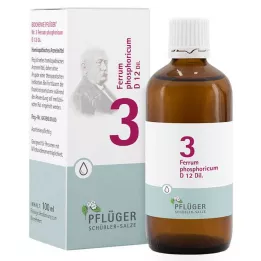 BIOCHEMIE Gesso dellaratore 3 Ferrum phosphoricum D 12 Tro., 100 ml