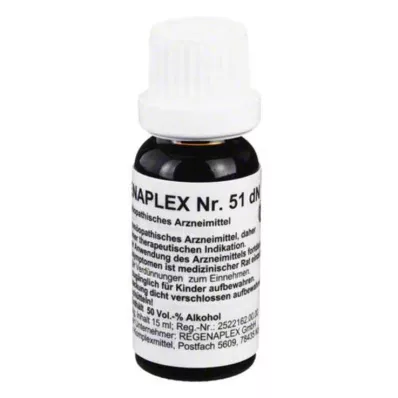 REGENAPLEX No.51 dN gocce, 15 ml REGENAPLEX No.51 dN gocce, 15 ml