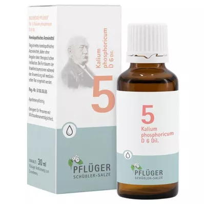 [gesso dellaratore 5 Kalium phosphoricum D 6 goccia, 30 ml