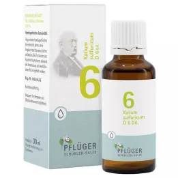 BIOCHEMIE Ploughmans 6 Kalium sulphuricum D 6 gocce, 30 ml