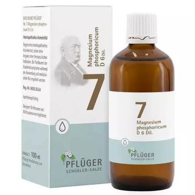 Biochimica Pflueger 7 Magnesio fosforico D 6 gocce, 100 ml