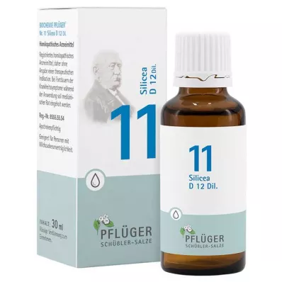 BIOCHEMIE Ploughmans 11 Silicea D 12 gocce, 30 ml