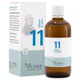 BIOCHEMIE Ploughmans 11 Silicea D 12 gocce, 100 ml