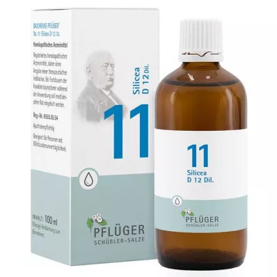 BIOCHEMIE Ploughmans 11 Silicea D 12 gocce, 100 ml