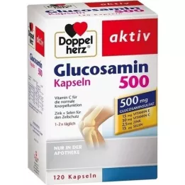 DOPPELHERZ Glucosamina 500 Capsule, 120 Capsule