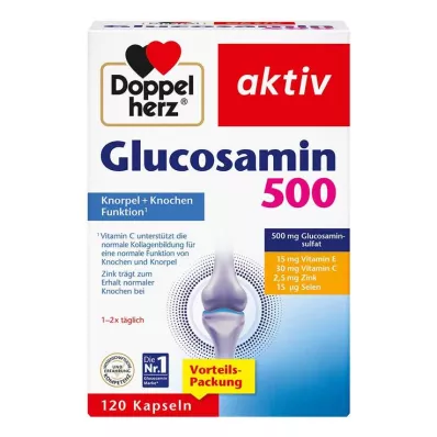 Doppelherz Glucosamina 500 capsule, 120 pezzi Doppelherz Glucosamina 500 capsule, 120 pezzi