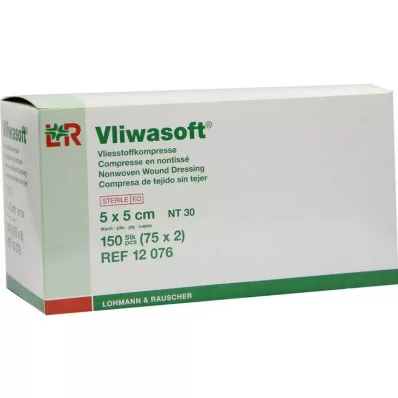 VLIWASOFT Impacchi in pile 5x5 cm sterili da 4 l., 150 pz