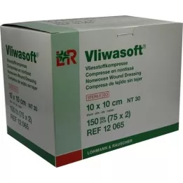 VLIWASOFT Compresse in pile 10x10 cm sterili da 4 l., 150 pz