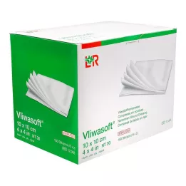VLIWASOFT Compresse in pile 10x10 cm sterili da 4 l., 150 pz