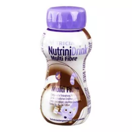 NUTRINIDRINK MultiFibre gusto cioccolato, 200 ml