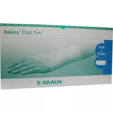 ASKINA Elast Fine Bandage 8 cmx4 m sciolto, 100 pz