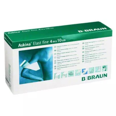 Askina Elast Benda Fine 4mx1, 50 pz