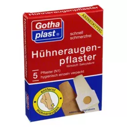 GOTHAPLAST Gesso di mais Cornmed 2x6 cm, 5 pz