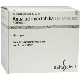 AQUA AD iniectabilia plastica, 20X20 ml