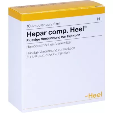 HEPAR COMP.Fiale Heel, 10 pz