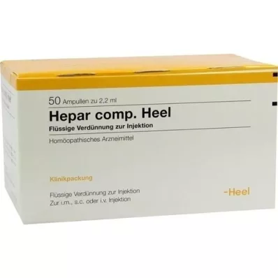 HEPAR COMP.Fiale Heel, 50 pz