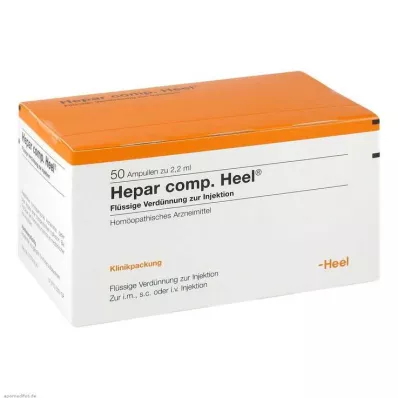 HEPAR COMP.Fiale Heel, 50 pz