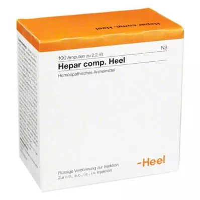 HEPAR COMP.Fiale Heel, 100 pz