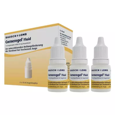 CORNEREGEL Gocce oculari fluide, 3X10 ml