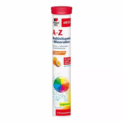 DOPPELHERZ A-Z Multivitaminico+Minerali compresse effervescenti, 15 pz DOPPELHERZ A-Z Multivitaminico+Minerali compresse effervescenti, 15 pz