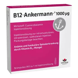 B12 ANKERMANN 1.000 μg Fiale, 5X1 ml