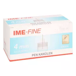 IME-Cannula a penna universale fine 31 G 4 mm, 100 pz