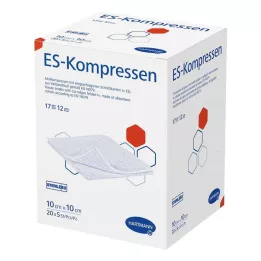 ES-KOMPRESSEN sterile 10x10 cm 12x confezione bulk, 20X5 pz