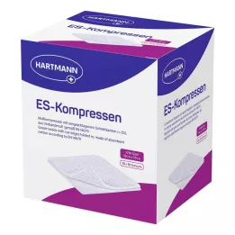 ES-KOMPRESSEN confezione sterile 10x10 cm 12x, 10X10 pezzi