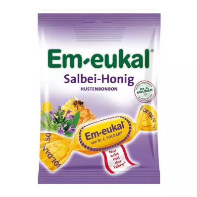 EM-EUKAL Caramelle al miele di salvia zuccherate, 75 g EM-EUKAL Caramelle al miele di salvia zuccherate, 75 g