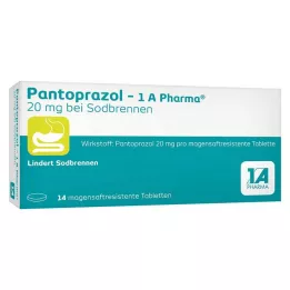 [1a Pharma 20mg per bruciore di stomaco msr.Tab., 14 pz