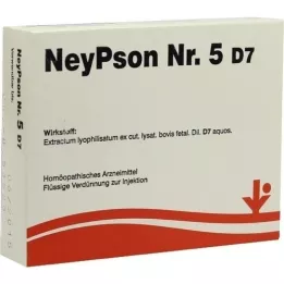 NEYPSON No.5 D 7 Fiale, 5X2 ml