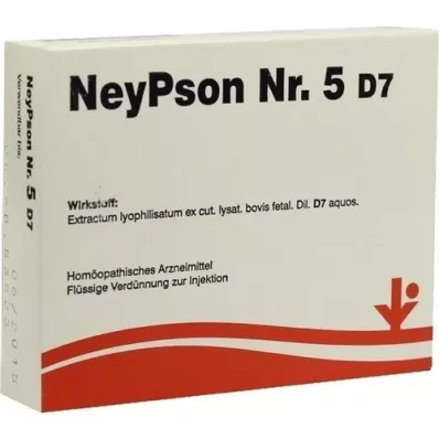 NEYPSON No.5 D 7 Fiale, 5X2 ml