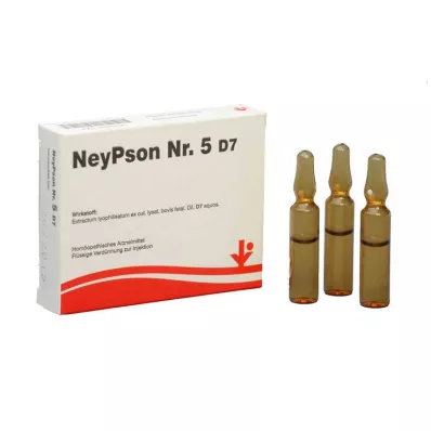 Neypson No.5 D 7 fiale, 5X2 ml