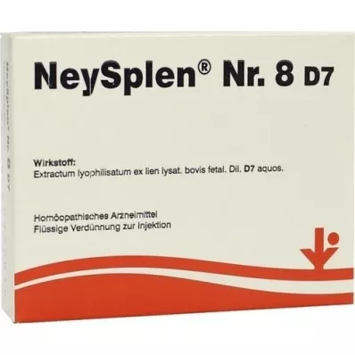 NEYSPLEN No.8 D 7 Fiale, 5X2 ml