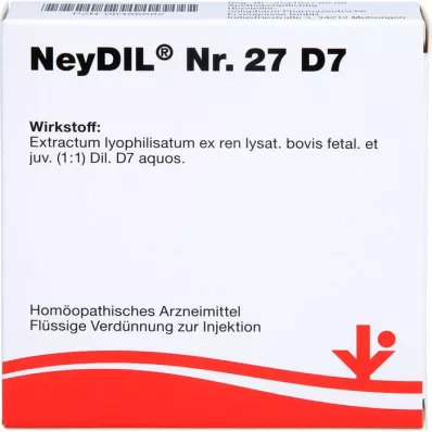 NEYDIL No.27 D 7 Fiale, 5X2 ml