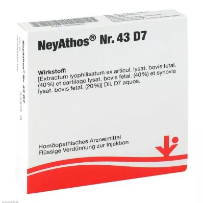 Neyathos No.43 D 7 fiale, 5X2 ml