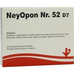 NEYOPON No.52 D 7 Fiale, 5X2 ml