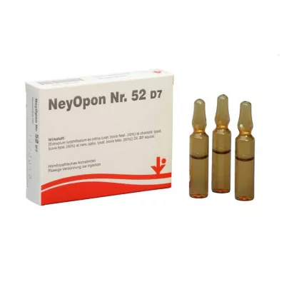Neyopon No.52 D 7 fiale, 5X2 ml