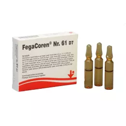 FEGACOREN No.61 D 7 Fiale, 5X2 ml