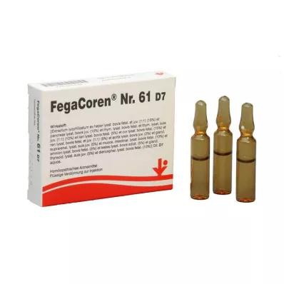 Fegacoren 61 D 7 fiale, 5X2 ml