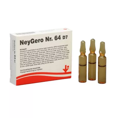 Neygero No.64 D 7 fiale, 5X2 ml