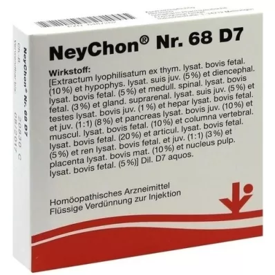 NEYCHON No.68 D 7 Fiale, 5X2 ml