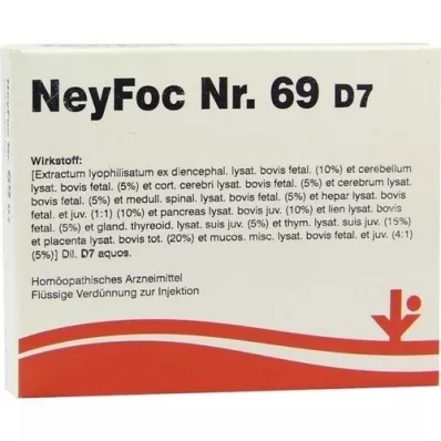 NEYFOC No.69 D 7 Fiale, 5X2 ml