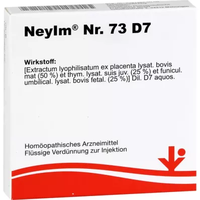 NEYIM No.73 D 7 Fiale, 5X2 ml