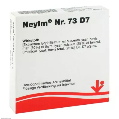 NEYIM No.73 D 7 Fiale, 5X2 ml