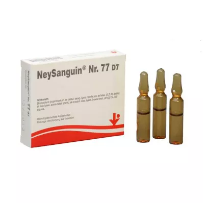 Neysanguin No.77 D 7 fiale, 5X2 ml